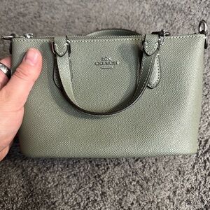 Coach Sage Green Mini Bag